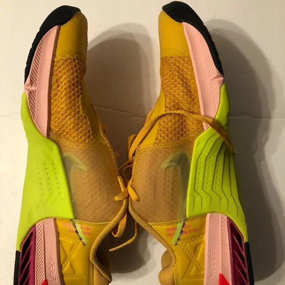 NIKE METCON MEN'S NEW REACT HYPERLIFT LACE LOCK SNEAKERS DA8110-721 SIZE: 9.5 - Picture 4 of 15